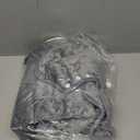 Mia&Coco Electric Heating Pad for Back Neck Shoulders Pain Relief, XL 23"x39" Soft Flannel Wrap, Waist Strap, Fast Heat Hot Therapy 6 Heat Settings, Auto-Off Timer, Machine Washable, Grey