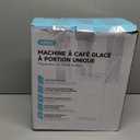 Single Serve Hot & Iced Coffee Maker with Strong Brew, 40oz Removable Reservoir, 6 Brew Sizes, Compatible with K Cup and Grounds, Compact for Home, Office, RV and Dorm, Black (2.0 Version)