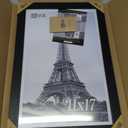 11x17 Picture Frame, Black Wood Poster Frames for Wall Display, 1 Pack
