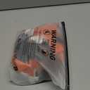 RoseSeek Women's Number Print Mesh Jersey Shirt Color Block V Neck Short Sleeve Football T-Shirt, M