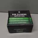 900pc Gun Cleaning Supplies Case - 300pcs Patches & 600pcs Swabs - 6-inch Lint Free, 3x3 Inch Highly Absorbent Patches - Cleaning Kit Supplies