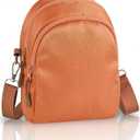 Crossbody Purse for Women Lightweight Small Crossbody Bag Travel Phone Wallet with Card Slots Adjustable Strap (Brown)