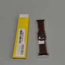 EDIMENS Leather Bands Compatible with Apple Watch 46mm 45mm 44mm 42mm(Series 1 2 3) Band Men Women, Vintage Genuine Leather Wristband Replacement Band Compatible for Apple Watch iwatch Series 10 9 8 7 6 5 4 SE (Classic Retro Walnut)