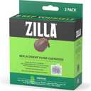 Zilla Replacement Filter Cartridges Medium, 3 Count ( Pack of 1)