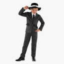 fun shack, Boys Gangster Costume, Gangster Costume Kids, Boys 1920s Costumes, Halloween Costumes for Kids Size L