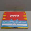 JoyCat Wooden Letter Tracing Board for Toddlers 3-5, Magnetic Alphabet & Number Writing Practice Board with 36 Double-Sided Cards, Reusable Preschool Handwriting Toy, Travel Learning Activity