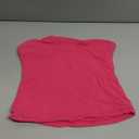 SUUKSESS Women Sexy Tube Top Summer Y2K Going Out Double Lined Basic Tank Top (Medium, Hot Pink)