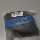 One Piece Swimsuit for Women Ribbed Tummy Control Bathing Suit Ruched Swim Suit Slimming Swimwear (Black, L)