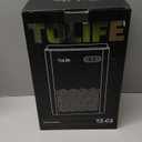 NineSky Dehumidifier, 98 OZ Dehumidifiers for Home, (1100 sq.ft) Dehumidifiers for Basement Bathroom Bedroom with Auto Shut Off, Switchable 7 Colors Light