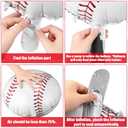 Shyyween Senior Night Baseball Decorations, Baseball Senior 2026 Banners with 12 Foil Balloons 18 Inch, 2026 Graduation Party Supplies for High School College