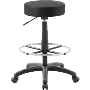 Boss Office Products DOT Drafting Stool in Black