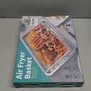 Air Fryer Basket for Oven, 25% Thicker, OPENICE 2 Set Oven Air Fryer Basket and Tray with Magnetic Cheat Sheet, Stainless Steel Air Fryer Pans and Crisper Tray for Convention (15.4"11.0" & 13.4"9.7")