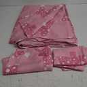 Joyreap 3pcs Christmas Duvet Cover Set Twin, Pink Xmas Tree Design Bedding Set, Includes 1 Duvet Cover and 2 Pillow Shams (Twin- 68"x90")