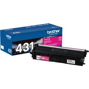 Brother Printer TN431M Standard Yield Toner-Retail Packaging, Magenta