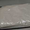 Linen Total Blackout Curtains for Bedroom Living Room 90 Inch, Cream