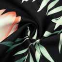 LOTUCY Heart Pants for Women Casual High Waist Wide Leg Pants Floral Print Drawstring Palazzo Long Lounge Pants (Medium)