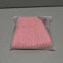 2 Pack Dog Sweaters for Small Dogs Winter Turtleneck Pullover Cable Knit Fleece Stretch Puppy Doggie Chihuahua Toy Poodle Yorkie Pomeranian Boy Girl Pet Clothes (S, Pink & Red)
