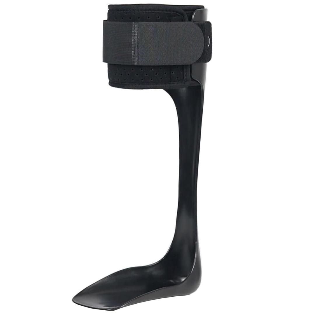 Komzer AFO Drop Foot Brace, Medical Ankle Foot Orthosis, Lightweight Foot Support Stabilizer, Drop Foot Postural Correction Brace for Men and Women (LRight)