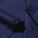 Men’s Wrinkle Free Dress Shirts Regular Fit Long Sleeve Non Iron Business Casual Wedding Stretch Button Down Shirt (S)
