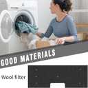 8 Pcs WH01X35719 Lint Filter, Replacement for GE Profile Washer and Dryer Combo Model PFQ97HSPVDS