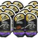 Sheba Perfect Portions Wet Cat Food Cuts in Gray Savory Mixed Grill Entree, 2.6 oz. Twin-Pack Trays (24 Count, 48 Servings)