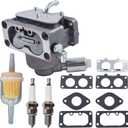 792295 Carburetor Replacement for 791230 796258 796997 Most 40G000 40H000 44L000 Model 20Hp 21Hp 23Hp 24Hp 25Hp V Twin Engines for L120 LA130 MIA10632