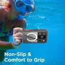 AICase Waterproof Case for iPhone 17 Pro Max+MagSafe Support Clear Water Proof Snowproof/Dustproof/Shockproof,IP68 Certified 360 Full Body Protection Fully Sealed Underwater for iPhone 17 Pro Max_2 (Black)