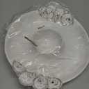 Mud Pie Oyster Chip And Dip Bowl Set; 2" x 10 1/2" dia