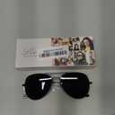 livho Sunglasses for Men Women Aviator Polarized Metal Mirror UV 400 Lens Protection