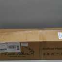  Artificial Fiddle Leaf Fig Tree 6FT - Large Fake Tree with White Planter &Basket, Tall Faux Ficus Lyrata Tree Floor Plants for Indoor Home Decor Office Living Room Housewarming Gift, 1Pack