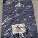 Bathroom Rugs Non Slip Washable, Super Absorbent Thin Bath Mat Quick Dry Low Pile Bathroom Rug, Navy Blue 24"x47" (2' x 3'11" (Rectangular)