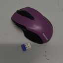 TECKNET Wireless Mouse, 2.4G Ergonomic Optical Mouse, Computer Mouse for Laptop, PC, Computer, Chromebook, Notebook, 6 Buttons, 24 Months Battery Life, 2600 DPI, 5 Adjustment Levels (Purple)