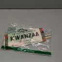 HunnmingRe 2 Pcs Kwanzaa Decorations Hanging Door Signs Happy Kwanzaa Canvas Flags African Heritage Festival Decor African Faith Hanging Banners for Indoor Outdoor Home Office Party Supplies