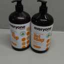 Everyone 3-in-1 Soap, Body Wash, Bubble Bath, Shampoo, 32 Ounce (Pack of 2), Citrus and Mint, made with Essential Oils for Men and Women