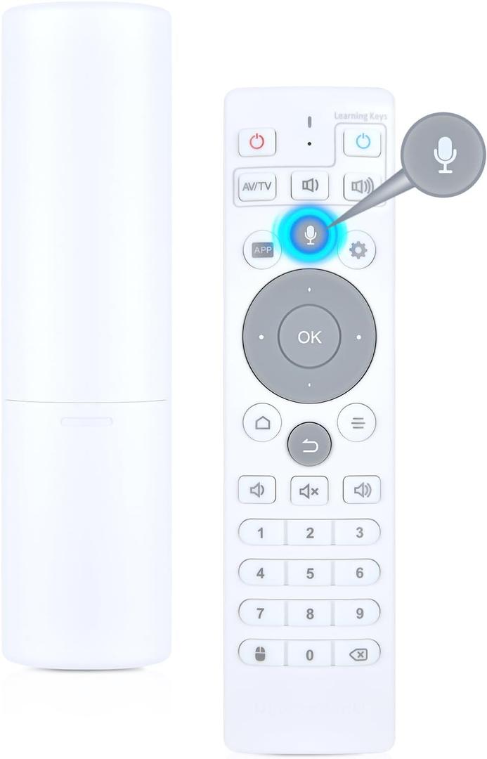 New Replacement Remote Control for Ubox TV Set-Top Box Remote Control with Voice Function, Compatible with Ubox10 Ubox11 Ubox12 UB11 UB10 UB12
