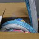 Baby Gym Play Mat, 8-in-1 Tummy Time Mat & Activity Gym, Washable Ball Pit, Infant Play Mat with Detachable Toys for Sensory Exploration and Motor Skill Development (Bluer)