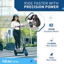 Hiboy Electric Scooter for Adults, 8.5"10" Tires, 19 MPH Top Speed, Up to 1740.4 Miles Range, Dual Braking System, Commuter Electric Scooter (S2 /S2R Plus/ S2 SE/S2 MAX)