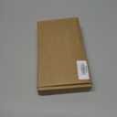 Rectangle Pocket Door Lock, 304 Stainless Steel Privacy Pocket Door Hardware, 5 7/10 inch*1 7/10inch Matte Black Sliding Pocket Door Handle,for 1 3/8 to 2 3/16 Thickness Door