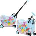 Bioworld Hello Kitty & Friends Ride-On 18" Suitcase For Kids & Toddlers