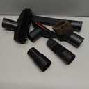 32mm Vacuum Attachments Accessories, Vacuum Cleaning Set Brush Nozzle Crevice Tool with 35mm to 32mm Hose Adapter 5pcs