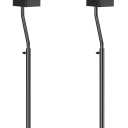 Mounting Dream Height Adjustable Speaker Stands Mounts, One Pair Floor Stands, Heavy Duty Base Extendable Tube, 11 LBS Capacity Per Stand, MAX 39" Height Adjustment MD5401 (Speakers Not Included)