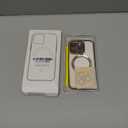 [Tri-Shield Protection] for iPhone 15 Pro Case with 360 Spin Stand Compatible with MagSafe [Magnetic CD Ring] [Screen & Camera Lens Protector] Shockproof Plating Never-Yellowing, Gold-6.1"