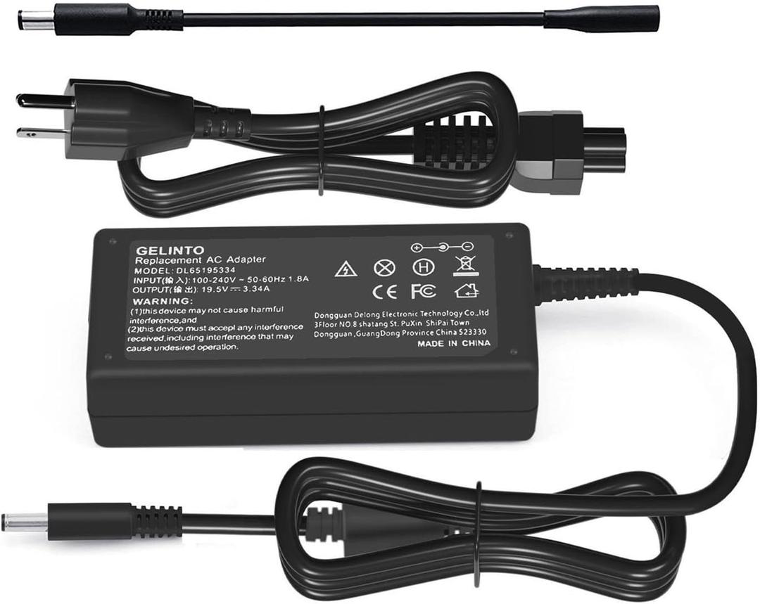 65W/45W Laptop Charger Fit for Dell Inspiron 15 3000 5000 7000 3511 3535 3530 3520 3521 3525 5620 5625 3552 5420 5425 5579 Latitude 3310 3420 3540 Vostro 3425 3520 5630 AC Power Supply Adapter Cord