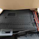 Floor Mats Full Set for 2024-2026 Chevy Traverse & GMC Acadia 7 Seats | TPE Rubber Mats Anti-Slip Automotive Mats wih Door Sill Guards Accessories
