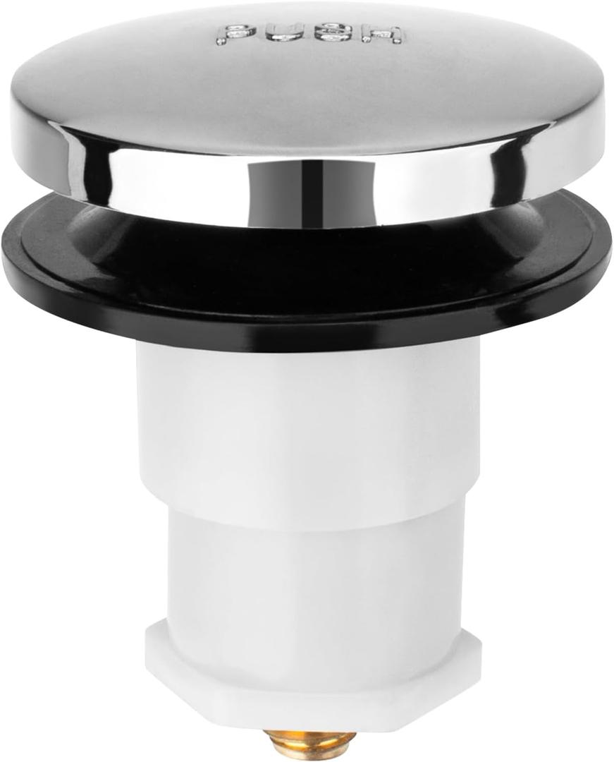 Drain Stopper Compatible with Kohler Bath Tub - 1068204 Pop Up Cartridge Assembly Drain Plug Replacement Parts for Kohler K-7272, K-7271, K-7259 & K-7265 Bathtub Drain
