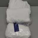 Extra Deep King Sheet Set - 6 Piece Breathable and Cooling Sheets - Hotel Luxury Bedding for Women, Men, Kids & Teens - Easy & Secure Fit - Soft, Wrinkle Free and Comfy - Extra Deep Pockets - White