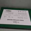 BEEFURNI Teak Wood Cutting Board with Juice Groove Hand Grip (XL, 24x18x1.5"), Extra Large Cutting Boards for Kitchen, Butcher Block, Serving & Charcuterie Board, Christmas Gift Box