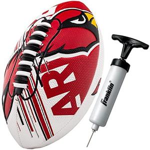 Franklin Sports NFL Team Mini Footballs - Youth 8.5" Official NFL Licensed Football + Air Pump Set