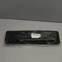 Elbow Pad for Desk, 2 Pack Memory Foam Keyboard Wrist Rest for L-Shaped Desk, Non-Slip Wrist Rest for Computer Keyboard, Elbow Pads for Office Home (Black)