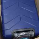 Luggage 3 Piece Carry On Luggage 22x14x9 Airline Approved Suitcase with TSA Lock, Lightweight PP Hardshell & Spinner Wheels Suitcase for Men Women, Blue